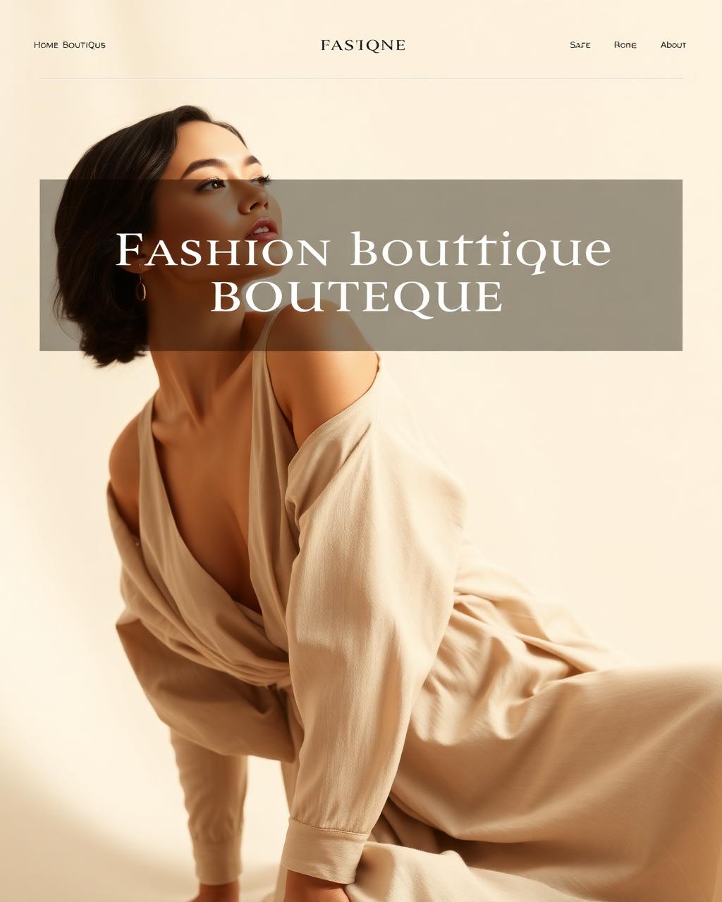 Fashion template preview